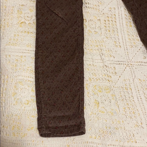 Free People Ditsy Floral Print Cord Pants - Picture 7 of 7